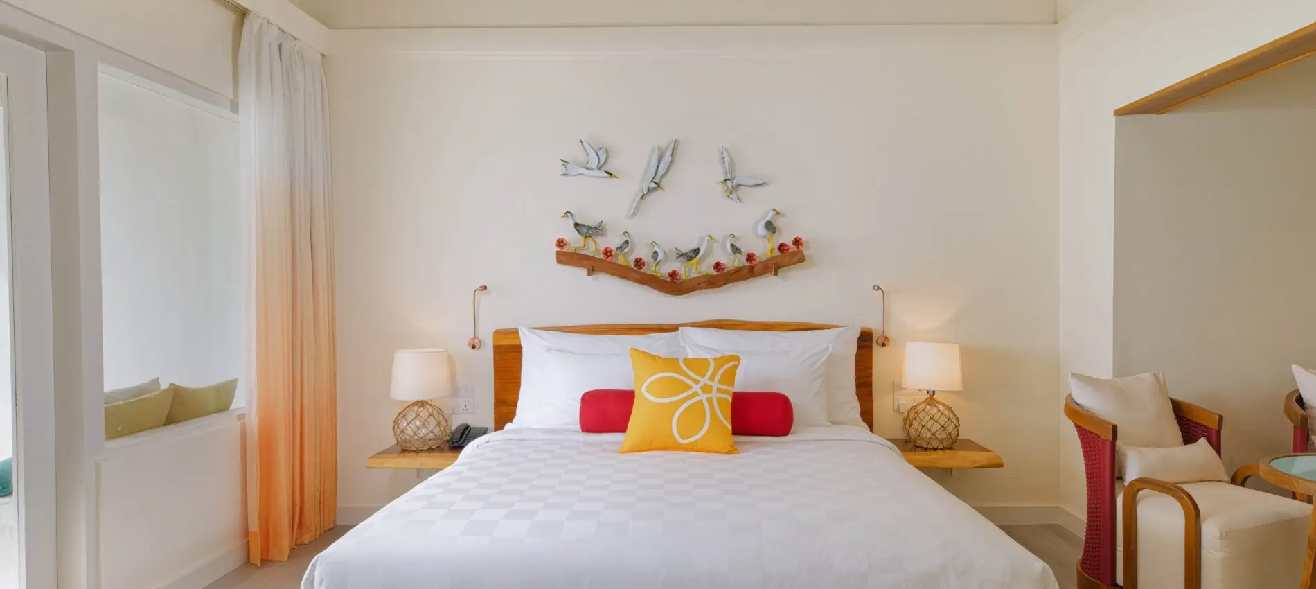 玩轉馬爾地夫_OBLU NATURE Helengeli_奧露島_two bedroom family villa with pool_臥室2