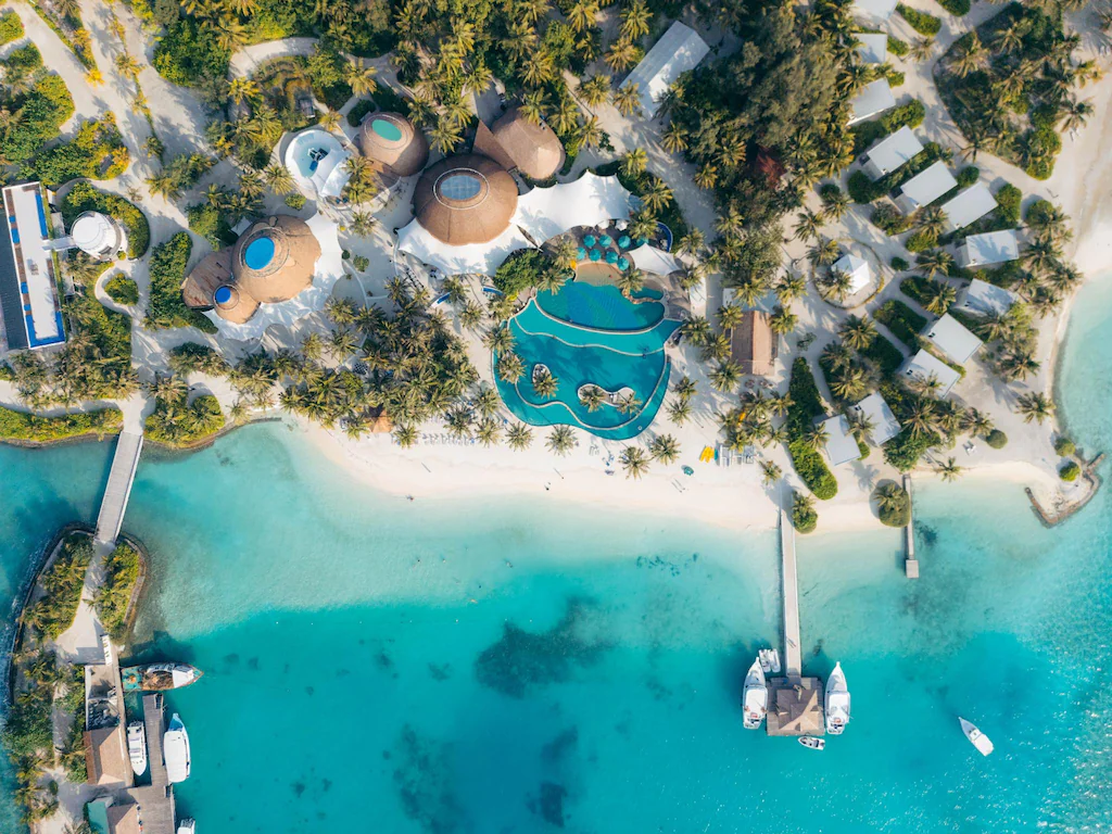 玩轉馬爾地夫 Holiday Inn Resort Kandooma Maldives 度假村全景6